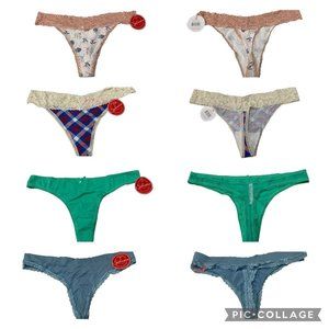 Splendies 2XL Women’s Lot Of 4 Plus Size Panties Thongs NWT